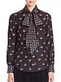 Marc Jacobs - Printed Long Sleeves Top at Saks Fifth Avenue