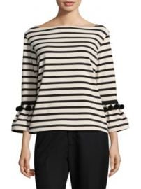 Marc Jacobs - Striped Pom-Pom Top at Saks Fifth Avenue