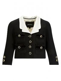 Marc Jacobs - Wool Crop Blazer at Saks Fifth Avenue