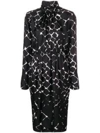 Marc Jacobs Abstract diamond-print Dress - Farfetch at Farfetch