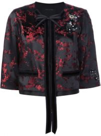 Marc Jacobs Cherry Blossom Cropped Jacket at Farfetch