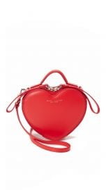 Marc Jacobs Heart Cross Body Bag red at Shopbop