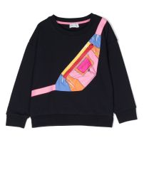 Marc Jacobs Kids pouch-pocket Cotton Sweatshirt - at Farfetch