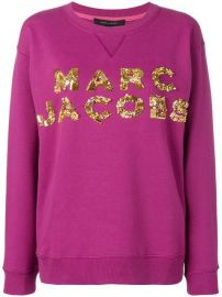 Marc Jacobs Logo Patch Sweatshirt - Farfetch at Farfetch