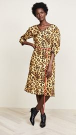 Marc Jacobs Printed V Neck Dress at Shopbop