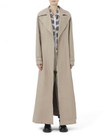 Marc Jacobs Redux Grunge Full-Length Belted Trench Coat at Neiman Marcus