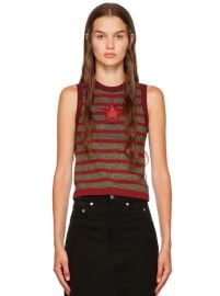 Marc Jacobs Stripey Star Tank Top at ssense