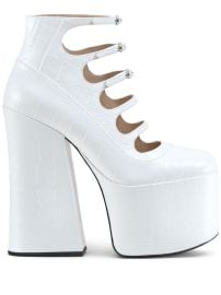 Marc Jacobs The Kiki Ankle Boots White at Farfetch