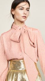 Marc Jacobs Tie Neck Blouse at Shopbop