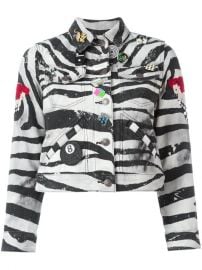 Marc Jacobs Zebra Print Shrunken Jacket at Farfetch