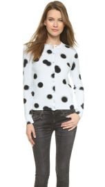 Marc by Marc Jacobs Blurred Dot Print Cardigan at Shopbop