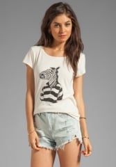 Marc by Marc Jacobs Zebra Tee at Revolve