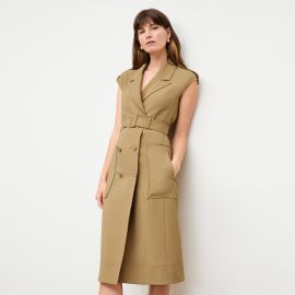 Marcella Dress - Air Twill Macaroon at M.M. LaFleur