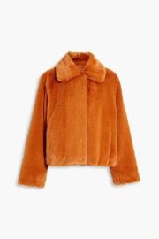 Marcella faux fur jacket by Stand Studio at The Outnet