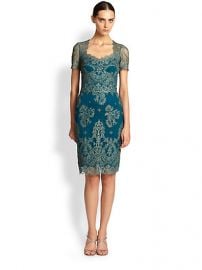 Marchesa Notte - Lace Dress at Saks Fifth Avenue