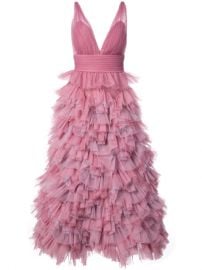 WornOnTV: Sutton’s pink ruffle deep v-neck dress on The Bold Type ...