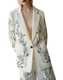 Marella Art365 Luciana Printed Blazer Bloomingdales at Bloomingdales