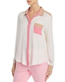 Marella Odessa Color Block Blouse   Bloomingdales at Bloomingdales