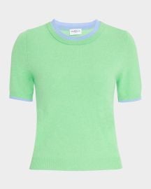 Marella Orlanda2 Crewneck Wool-Cashmere Sweater at Neiman Marcus