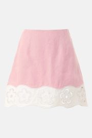 Margaux Linen Skirt by Staud Rent the Runway at Rent the Runway