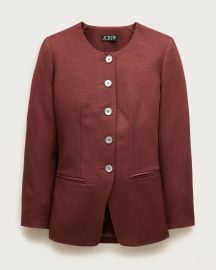 Margeaux Lady Jacket In Gramercy Linen Blend For Women JCrew at J. Crew