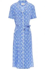 Maria Floral Print Shirtdress by HVN at Net A Porter