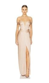 Maria Lucia Hohan Camilla Gown In Desert Rose at Revolve