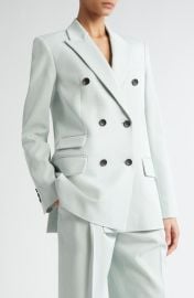 Maria McManus Billiet Double Breasted Twill Blazer at Nordstrom