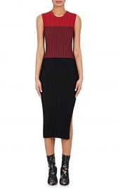 Mariana Rib-Knit Fitted Dress at Barneys