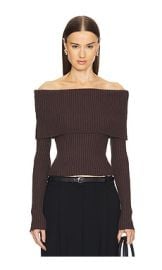 Marianna Namir Off Shoulder Sweater by L Academie at Revolve