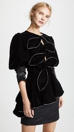 Marianna Senchina Velvet Mini Dress at Shopbop