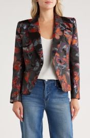 Marie Butterfly Jacquard Double Breasted Blazer at Nordstrom Rack