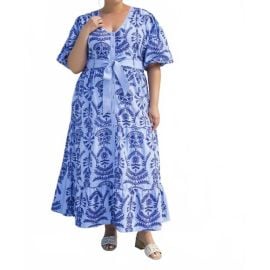 Marie Oliver Dresses New Marie Oliver Natty Scoopneck Midi Dress Plus In Serenity Poshmark at Poshmark