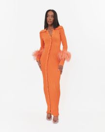 Marigold Maxi Dress in Apricot at Fumi The Label