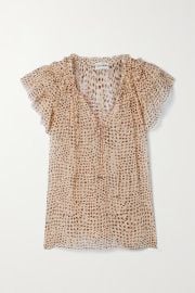 Marilyn Silk Blend Top by Ulla Johnson at Net A Porter