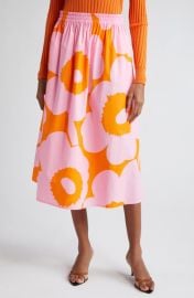 Marimekko Garrel Print Poplin Skirt at Nordstrom