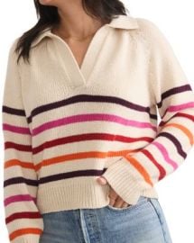 Marine Layer Claire Polo Sweater Bloomingdales at Bloomingdales