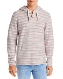 Marine Layer Design Knit Striped Hoodie Bloomingdales at Bloomingdales