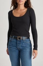 Marine Layer Lexi Sun-In Long Sleeve Rib T-Shirt at Nordstrom