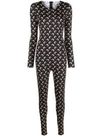 Marine Serre Crescent Moon-print Jumpsuit - at Farfetch