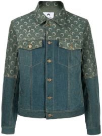 Marine Serre Moon Denim Jacket - at Farfetch