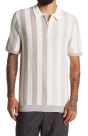 Marino Colorblock Stripe Polo Shirt by Reiss at Nordstrom Rack