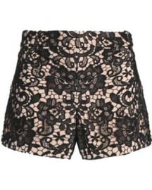 Marisa guipure lace shorts at Alice + Olivia