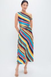 Market Stripe Phare Silk Dress STAUD at Tuckernuck