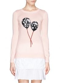 Markus Lupfer Emma Polka Dot Balloon Sweater at Lane Crawford