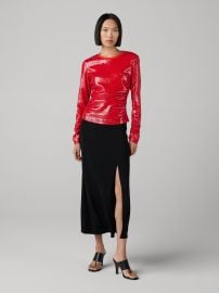 Marlene Sequin Top Diane von Furstenberg at Diane von Furstenberg