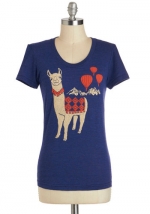 Marley's llama tee at Modcloth