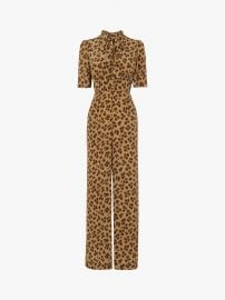 Marmont Leopard Print Jumpsuit by L.K. Bennett at John Lewis