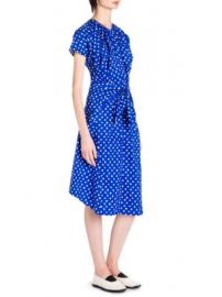 Marni - Paintbrush Dot Shift Cotton Dress at Saks Fifth Avenue