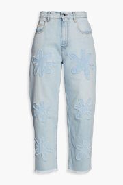 Marni Floral Applique Jeans at The Outnet